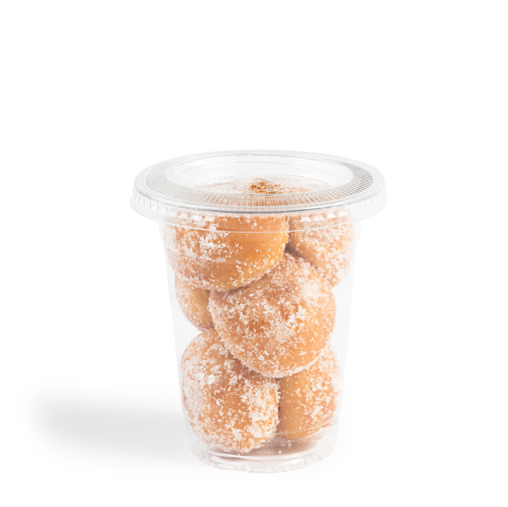 دونات صغيرة مزججة