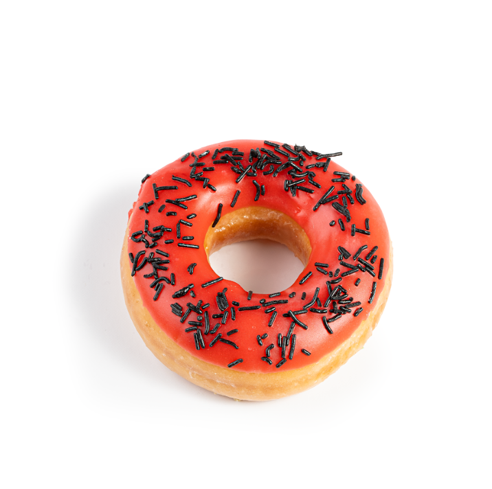 حلقة دونات الفراولة