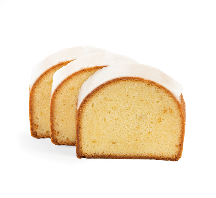 كعكة الليمون الإنجليزية المزججة