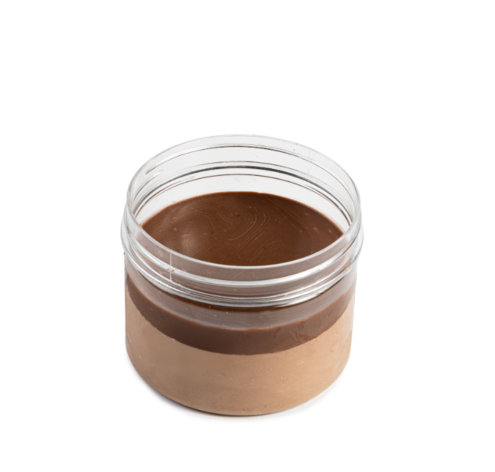 برطمان كعكة الجبن بالبراوني