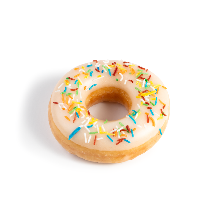 حلقة الدونات المزججة